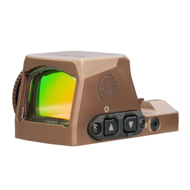 SIG SAUER ROMEO X PRO FDE PSTL MOUNTED REFLX, FITS 320 & ALL DELTAPT PRO FOOTPRINT