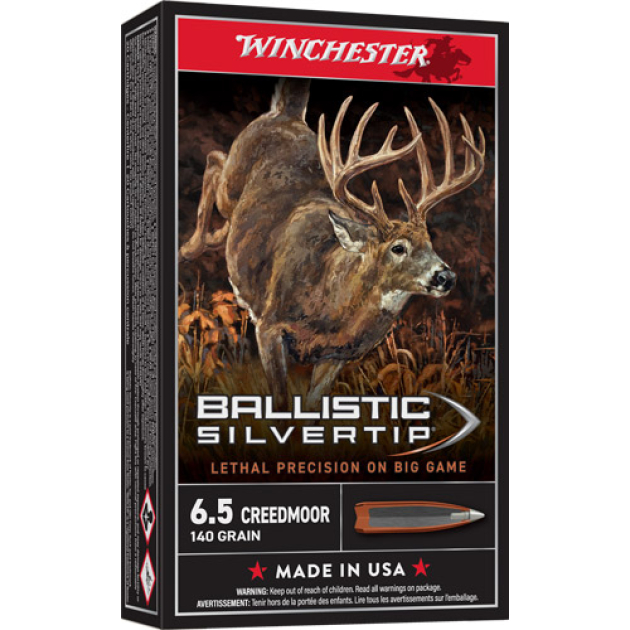 WINCHESTER SUPREME 6.5 CM - 140GR SILVERTIP 20RD 10BX/CS