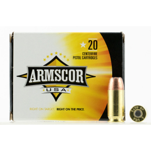 Armscor AC45A10N USA  45ACP 230gr Jacketed Hollow Point 20 Per Box/25 Case