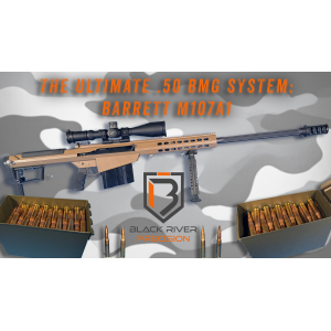 Barrett M107A1 .50 BMG: Floor Display, 10 Rds Fired - Loaded with Nightforce, Spuhr, & 600 Rounds!
