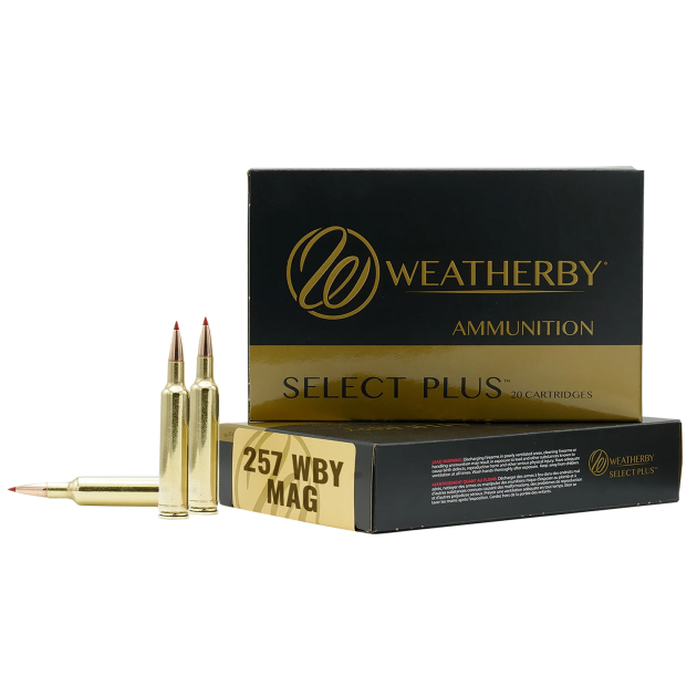 Weatherby M25792HCB Select Plus  257WthbyMag 92gr Hammer Custom 20 Per Box/10 Case