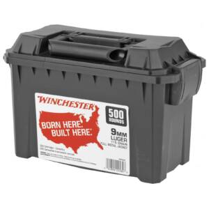 WINCHESTER 9 MM USA BHBH 115 GR AMMO CAN 500 RD/BX 2 BX/CS - Image 2