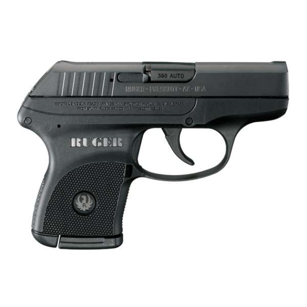RUGER LCP 380ACP PISTOL BLACK 2.75" 1-6RD MAG
