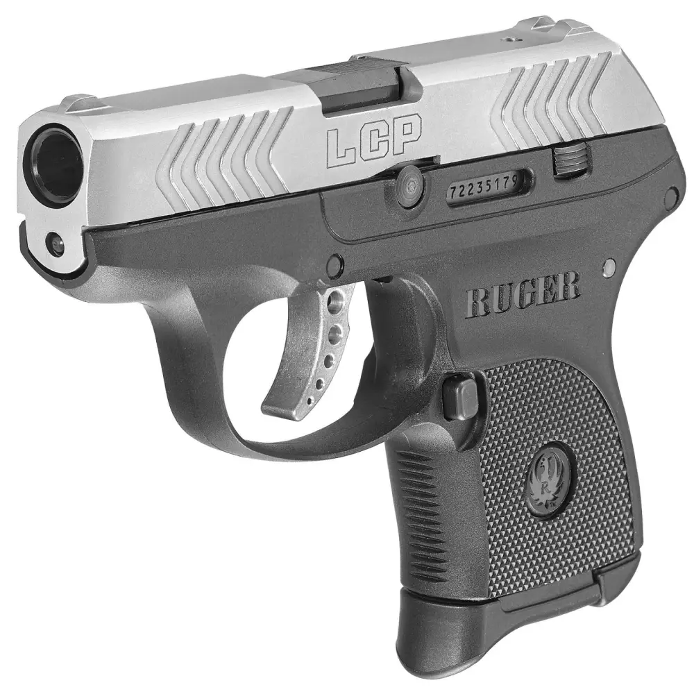 RUGER LCP 380 ACP PSTL 2.75" STAINLESS SLD/BLK FRM 6+1 - Image 2