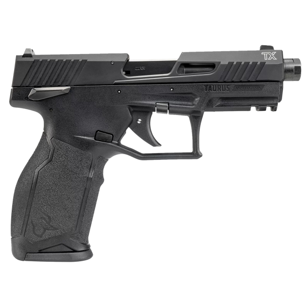 Taurus 1-2TX22141-10 2TX Full Size Frame 22 LR 10+1 4.60" Matte Black Threaded Barrel