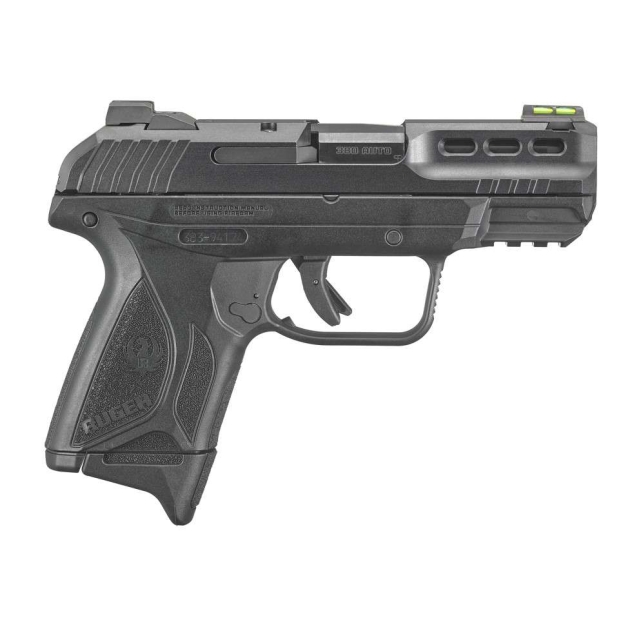 RUGER SECURITY 380ACP PSTL 3.42" BBL BLK 15+1RD BLK F.O. FRONT SIGHT