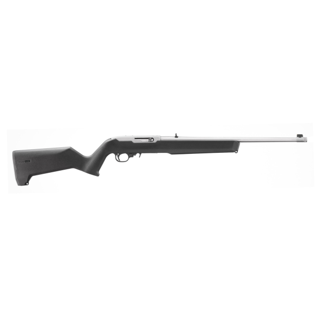 RUGER 10/22 MOE X22 STOCK 18.5" T.B. BLACK/STS 1-10RD
