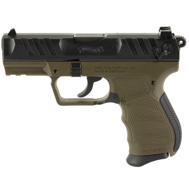 WALTHER PD380 380ACP PSTL MILITARY GREEN 3.7" 2-9RD