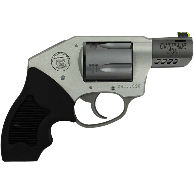 Charter Arms 53801 Off Duty Coyote 380 ACP 5rd 2" Matte Stainless Ported Barrel & Anodized Aluminum Frame