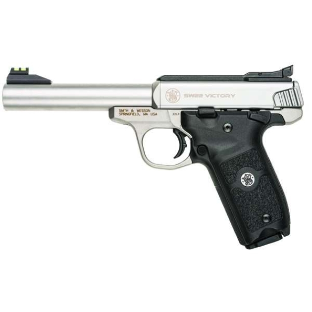 SMITH & WESSON SW22 VICTORY 22LR 5.5" PSTL STS 10RD CA COMPLIANT