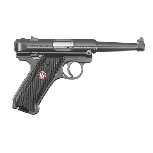 RUGER MRK IV STD 22LR 4.75" BLUED BLK GRP FXD SIGHT - Image 2