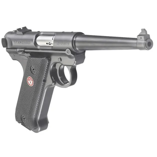 RUGER MRK IV STD 22LR 6" BLUED BLK GRP FXD SIGHT