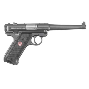 RUGER MRK IV STD 22LR 6" BLUED BLK GRP FXD SIGHT - Image 2