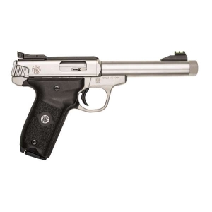 SMITH & WESSON SW22 VICTORY 22LR 5.5" STS TB 10RD PSTL - Image 3