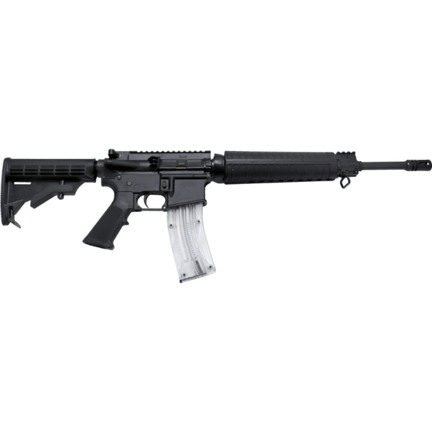 RRA LAR-22 MID A4 POLY 22LR - 6 POS STK 16" BBL BLACK