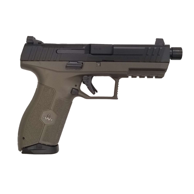 IWI MASADA 9MM OD GREEN 4.6"