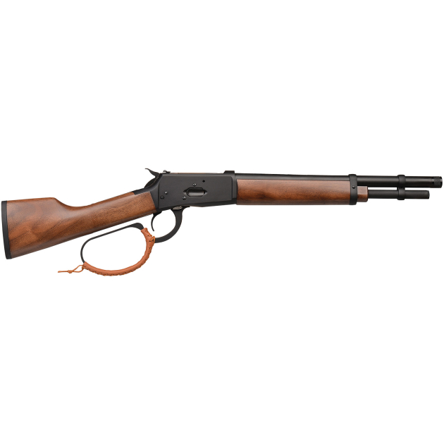 Gforce Arms GFLVR357P Saddlehorn 357 Mag 5+1 12" Black Threaded Barrel & Receiver, Turkish Walnut Stock & Forend, Thread Protector