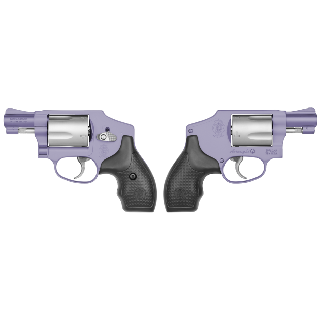 SMITH & WESSON 642 CRUSHED ORCHID AIRWEIGHT 38SPL 1.875" 5RD DAO