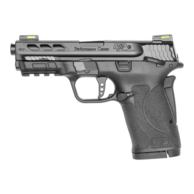 SMITH & WESSON PC M&P 380 SHIELD EZ PRTD BLK 380ACP 3.75" 8RD MA COMPLIANT