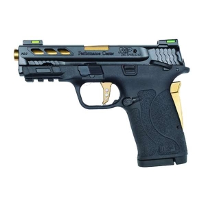 SMITH & WESSON PC M&P 380 SHIELD EZ 3.75" Pistol Gold Painted Barrel 8RD TLCI SAO MA COMPL - Image 2