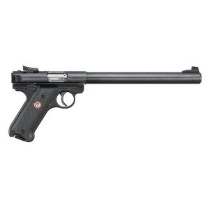 RUGER MRK IV TRGT 22LR 10" BLUED CHCKRD BLK GRP ADJ SIGHT 10RD - Image 3