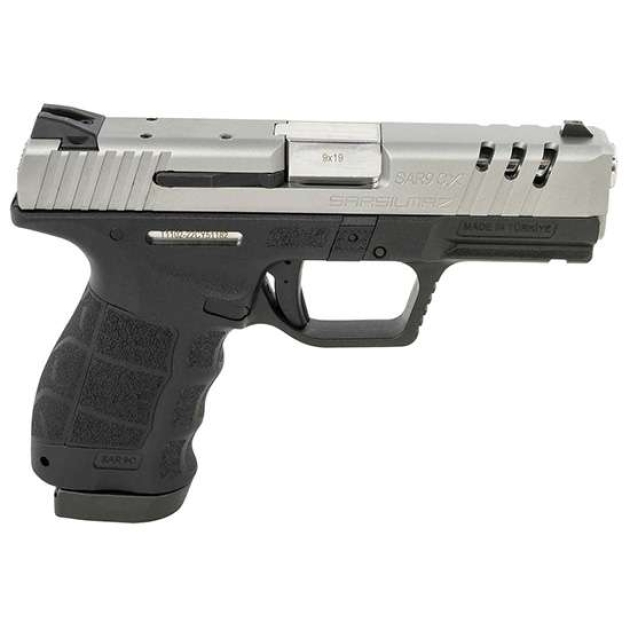 SAR USA SAR9X COMPACT BLK/STN 9MM PISTOL