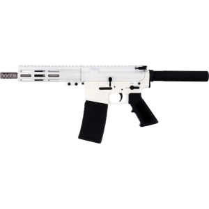 GLFA AR15 PISTOL 223 WYLDE - 7.5" STAINLESS BBL WHITE - Image 2