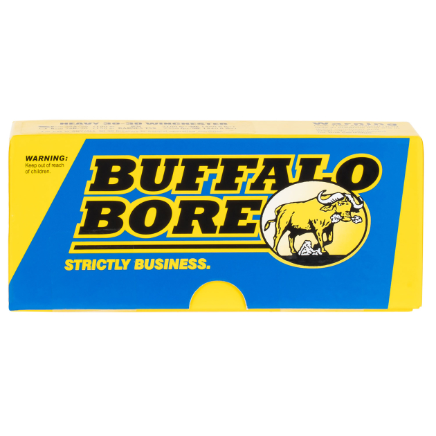 Buffalo Bore Ammunition 33B20 Personal Defense Strictly Business 38Super +P 124gr Jacket Hollow Point 20 Per Box/12 Case
