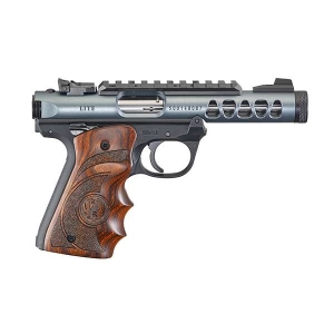 RUGER MRK IV 22/45LTE 22LR 4.4" DMND GRY ANODZ TRGT WD GRP 10RD MASS COMP. - Image 4