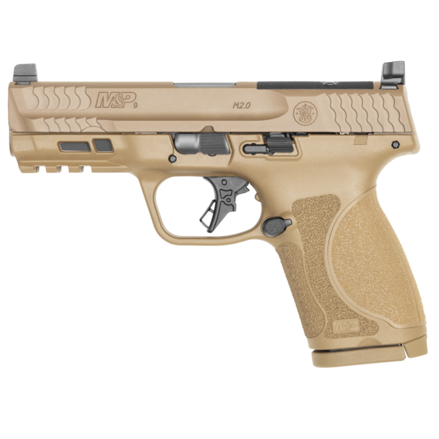 SMITH & WESSON M&P 9 COMPACT M2.0 4" O/R FDE PSTL NTS 15RD