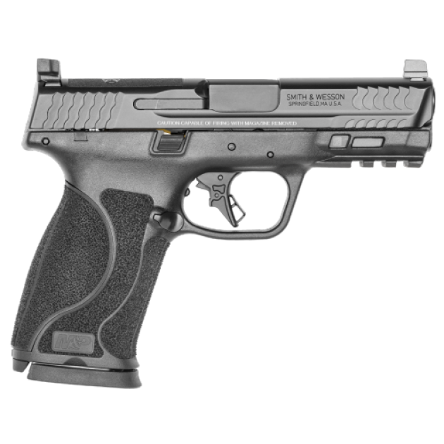 SMITH & WESSON M&P M2.0 10MM O/R COMPACT PSTL BLK NTS 4" 15RD