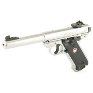 RUGER MRK IV TRGT 22LR 5.5" STS BLK GRP ADJ SGHT 10RD - Image 2