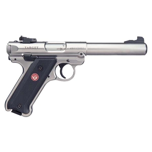 RUGER MRK IV TRGT 22LR 5.5" STS BLK GRP ADJ SGHT 10RD - Image 3