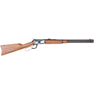 Rossi 920442013 R92 Carbine 44 Rem Mag 10+1 20" Polished Black Oxide Steel Barrel & Receiver, Hardwood Fixed Stock, Right Hand