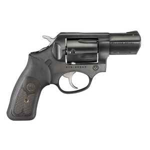RUGER SP101 357MAG REV 2.25" BLUED, CSHND RBR WOOD GRP - Image 3