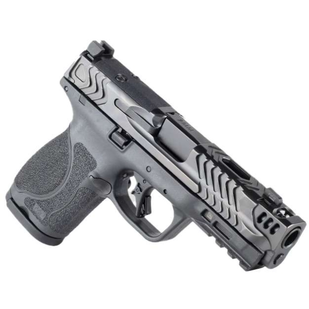 SMITH & WESSON PC M&P M2.0 COMPACT CARRY COMP 4.22" O.R. 9MM NTS BLK/GRY 2-15RD