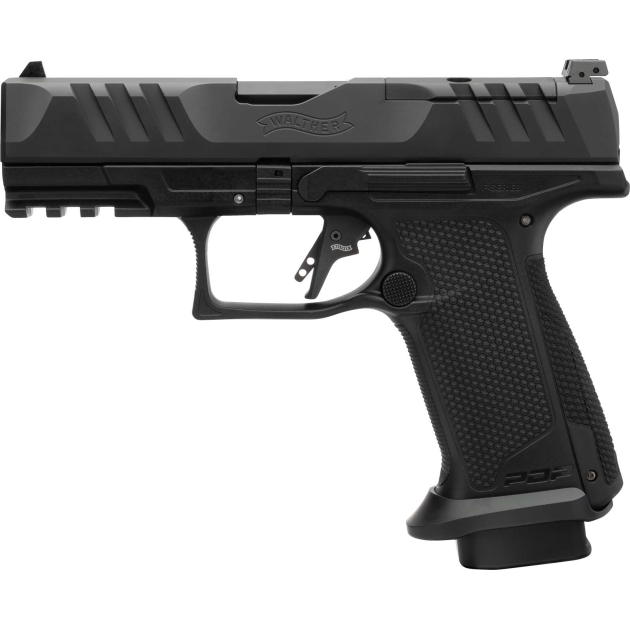 WALTHER PDP PRO SD F SERIES OR 9MM 4" BLACK 18RD MAGAZINE