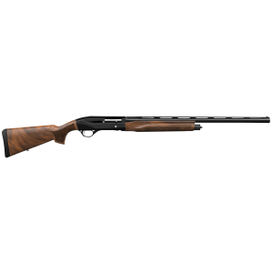 Retay USA GORPLBLK28 Gordion Upland Inertia Plus 12 Gauge with 28" Deep Bore Drilled Barrel, 3" Chamber, 4+1 Capacity, Polished Jet Black Metal Finish & Turkish Walnut Stock Right Hand (Full Size)