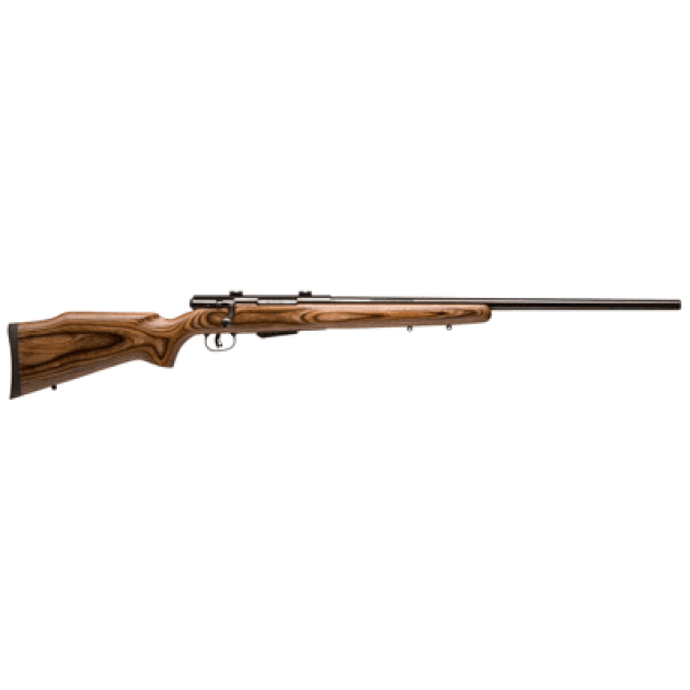 SAVAGE 25LW VARMINTER 17HORNET - 24" ACCU TGR BLUE/BRN LAMINATE