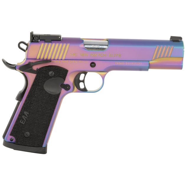 Girsan 391091 MC1911 Full Size Frame 45 ACP 8+1 5" Stainless Bull Barrel