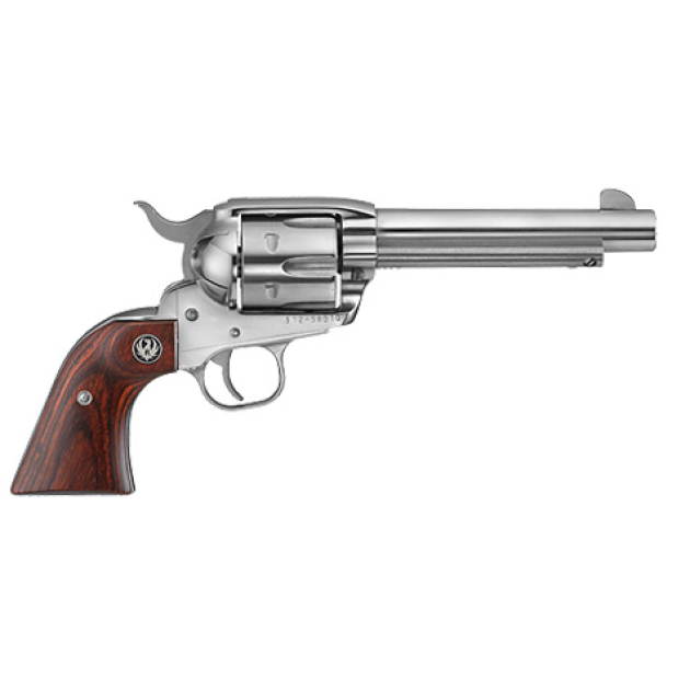 RUGER VAQUERO 357 MAG 5.5" S/A REVOLVER HI GLS STS