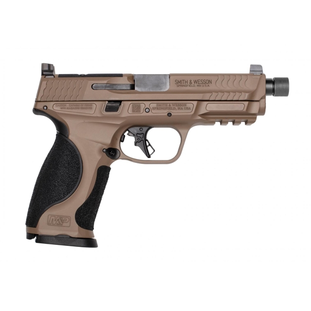 SMITH & WESSON M&P M2.0 METAL OR NTS FDE 9MM 4.625" T.B. 2-17RD