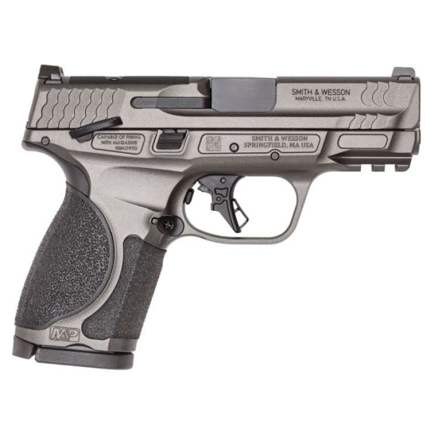 SMITH & WESSON M&P 9 M2.0 METAL COMPACT 9MM PISTOL 3.6" O.R. GRAY MS 2-10RD MAGAZINES