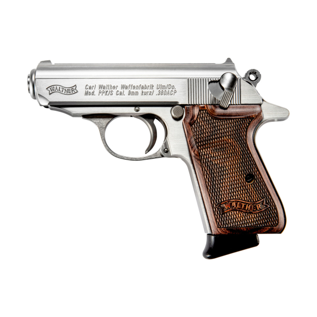 WALTHER PPKS 380ACP PSTL STS WD GRP