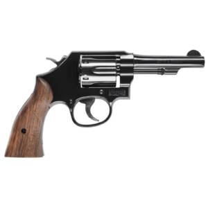 SMITH & WESSON MODEL 10 38SPL REVOLVER 4" BLACK/WOOD NO LOCK 6RD - Image 2