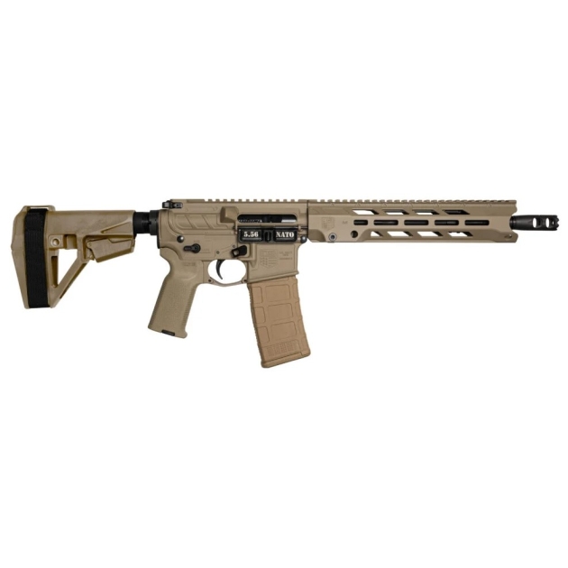 DIAMONDBACK FIREARMS DB15O 5.56MM FDE 11.5" BRACE