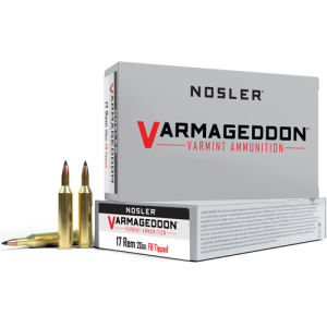 NOSLER VARMAGEDDON 17 REM - 20GR FBT 20RD 20BX/CS