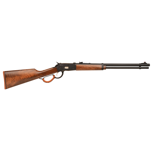 Gforce Arms GFLVR357 Saddlehorn Full Size 357 Mag 10+1 20" Black Steel Barrel & Aluminum Receiver, Turkish Walnut Fixed Stock