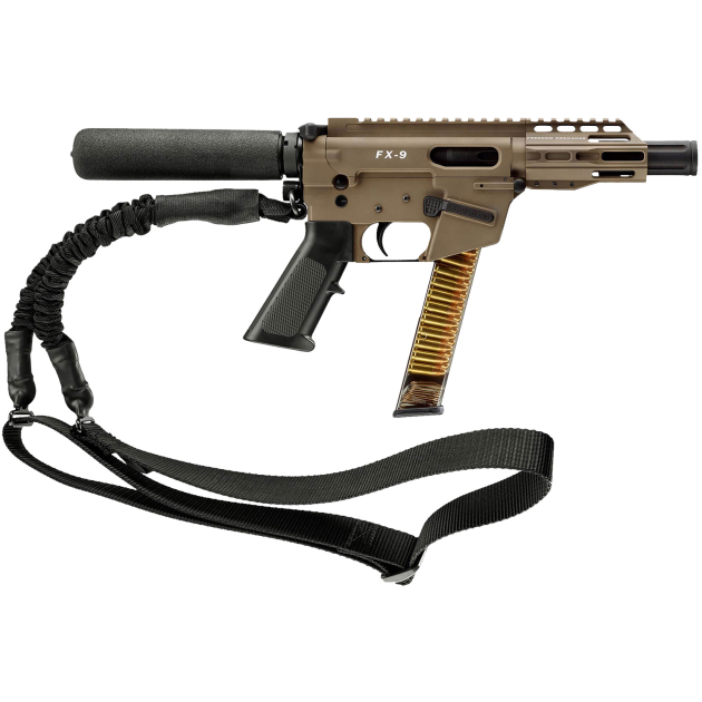 FREEDOM ORDNANCE FX9P4T-FDE FX9P 9mm Luger 31+1 4" Flat Dark Earth Synthetic Pistol Tube