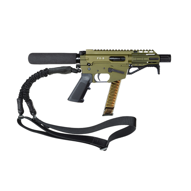 FREEDOM ORDNANCE FX9P4T-ODG FX9P  9mm Luger 31+1 4" OD Green Synthetic Pistol Tube